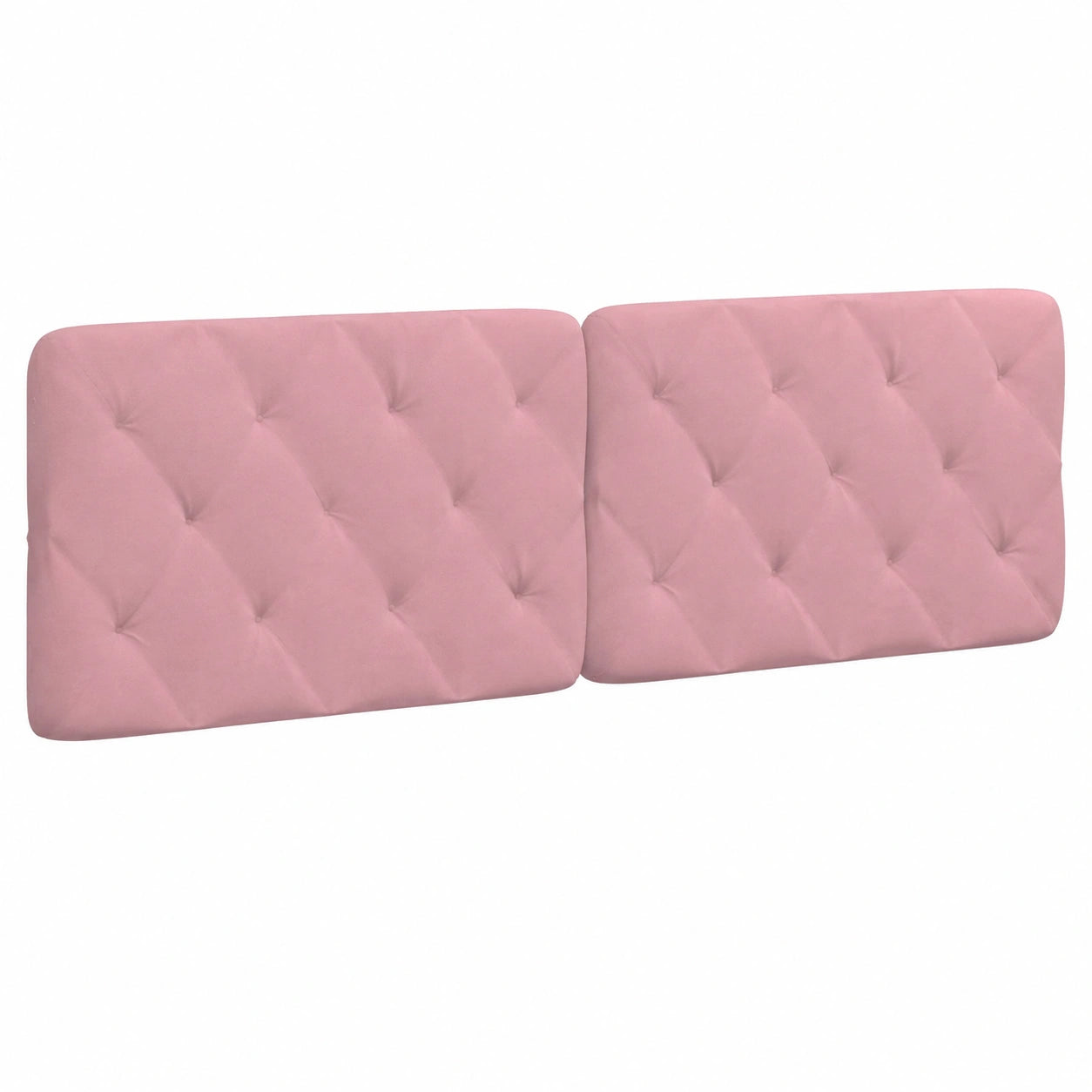 Rosa Samt Kopfteilkissen 160cm für Schlafzimmer Dekoration