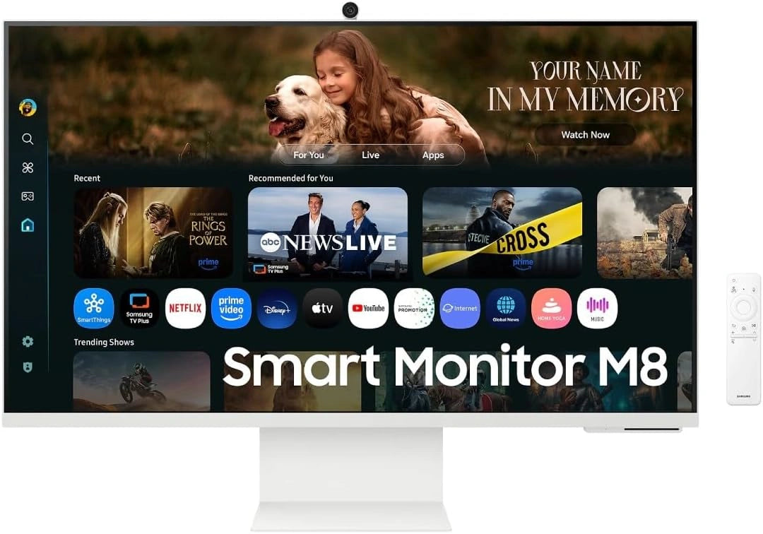 Monitor Schermo M80F, kolor biały