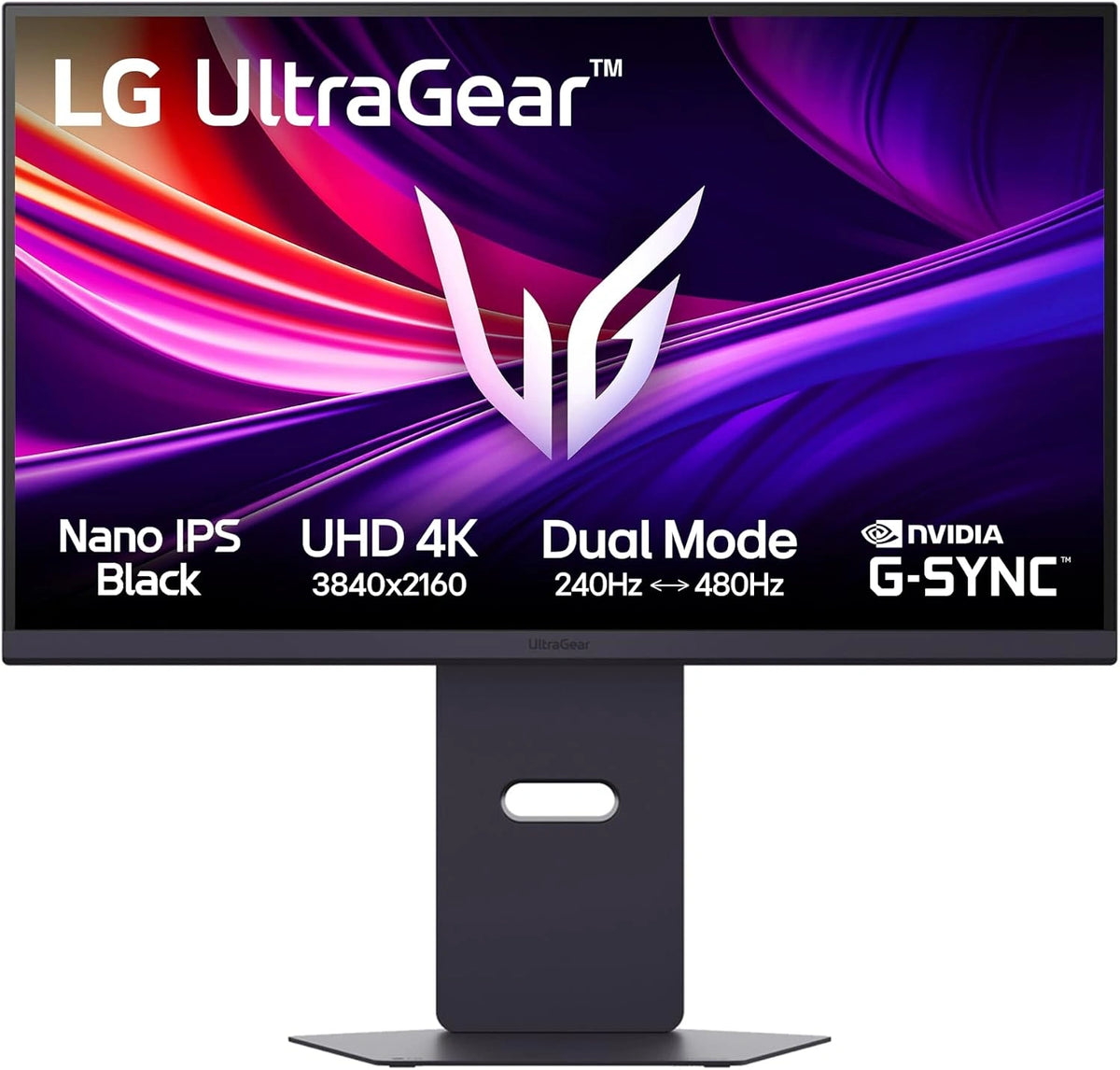 Monitor LG UltraGear, kolor fioletowy