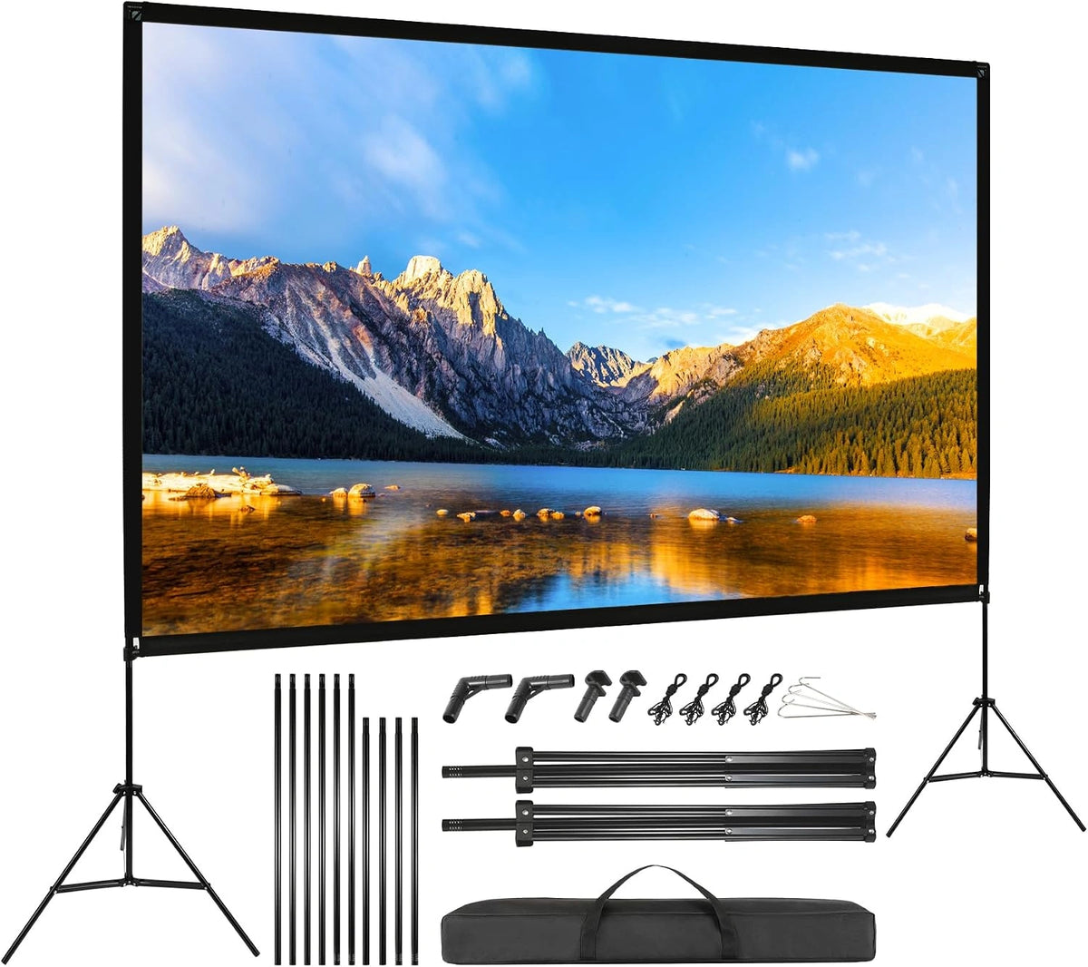 Projektor VISULAPEX HD 16, składany, kolor czarny