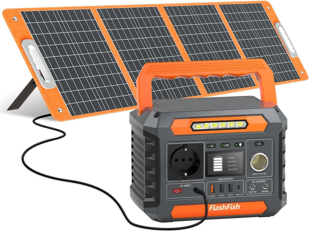 Generator FlashFish, 100 W, 230 V, kolor czarny