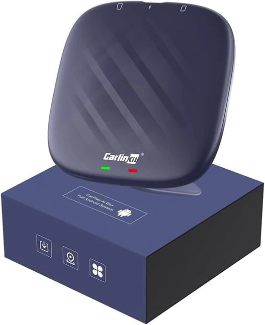 Urządzenie użytkowe CarLinkit QCM 6125, 8 GB, bezprzewodowy, kolor niebieski