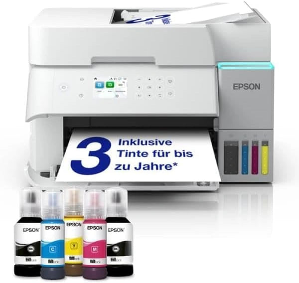 Drukarka EcoTank ET-3956, Wi-Fi, kolor biały