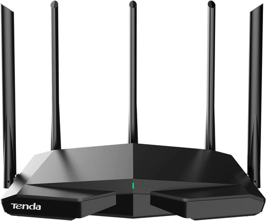 Router Tenda RX27 AX5400, bezprzewodowy, kolor szary i czarny