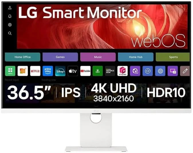 Monitor LG 37U730SA-W, kolor biały