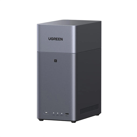 Serwer NAS UGREEN DH2300, 4 GB, kolor szary