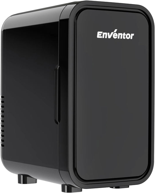 Lodówka Enventor, 6 l, 12 V, kolor czarny