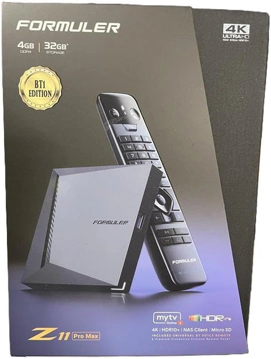 Odtwarzacz multimedialny Formuler Z11, 4 GB, Wi-Fi, kolor czarny