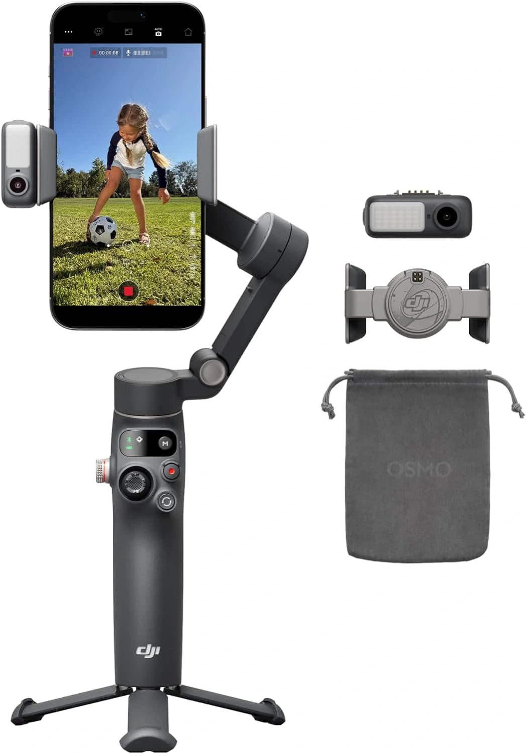 Smartfon Gimbal, kolor szary