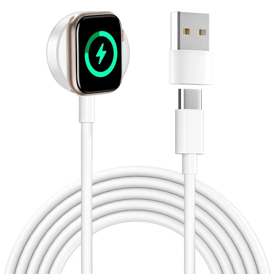 Ładowarka Apple, kolor szary i biały