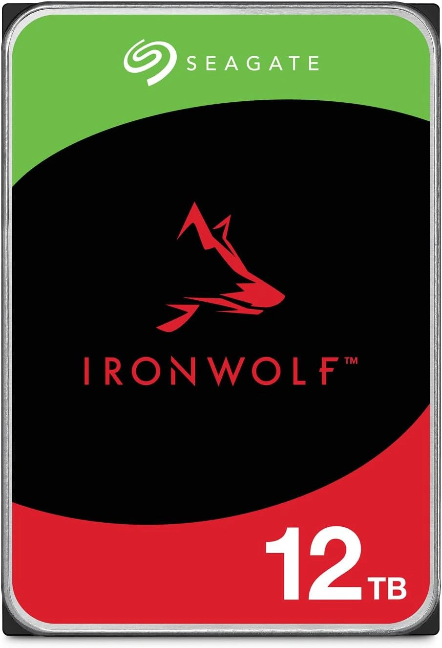 Dysk twardy Seagate IronWolf NAS 12, 12 TB, kolor czarny