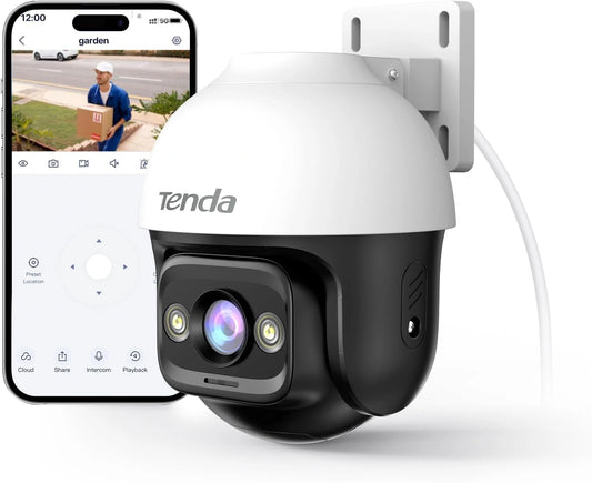 Kamera IP Tenda, Wi-Fi, kolor czarny