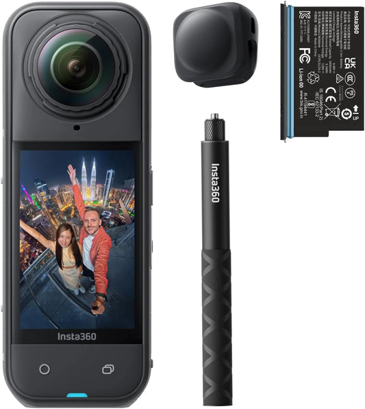 Obiektyw fotograficzny Insta360, kolor czarny