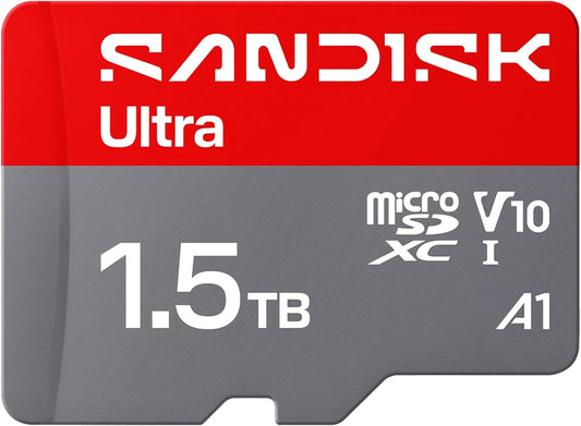 Smartfon SANDISK, kolor szary i czerwony