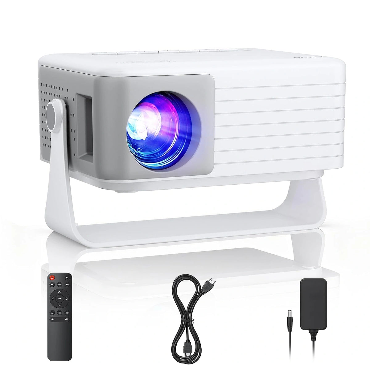 Stół Projector, kolor biały i szary