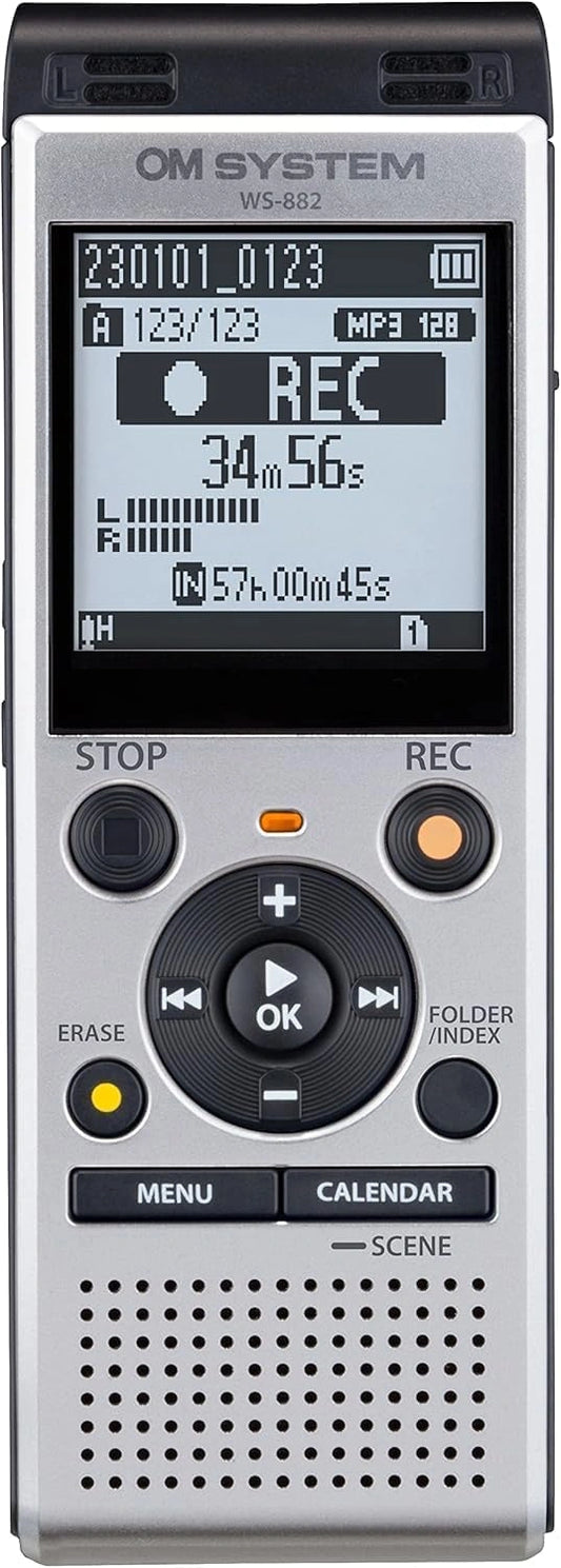 Urządzenie użytkowe OM SYSTEM WS-882, 4 GB, kolor szary