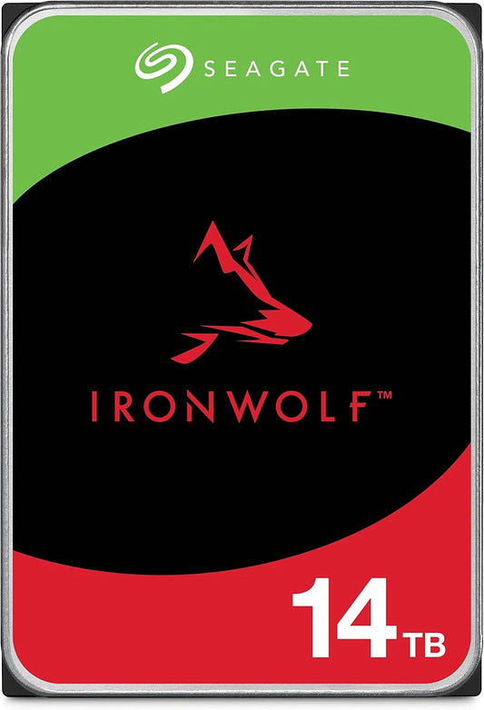 Dysk twardy Seagate IronWolf, 14 TB, kolor czarny