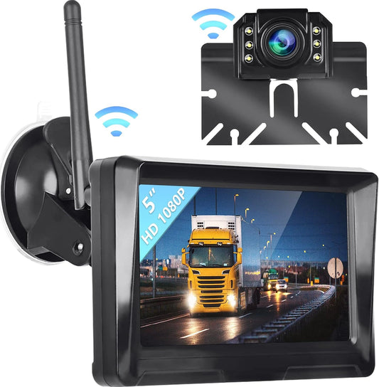 Kamera samochodowa Hodozzy HD 1080P, 12 V, bezprzewodowy, kolor szary