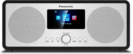 Głośnik Panasonic RF-D40EGK-K, Wi-Fi, pilot zdalnego sterowania, programator czasowy, kolor czarny