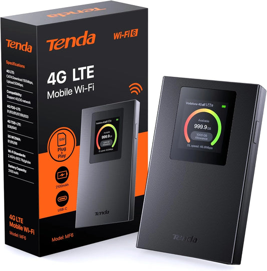 Router Tenda MF6, kolor szary i czarny