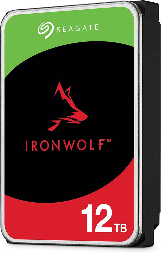 Dysk twardy Seagate IronWolf, 12 TB, kolor czarny