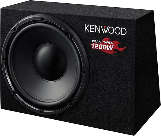 Subwoofer Kenwood KSC-W1200B, 1200 W, kolor czarny