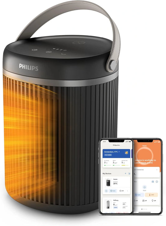 Termowentylator Philips, 2000 W, kolor szary