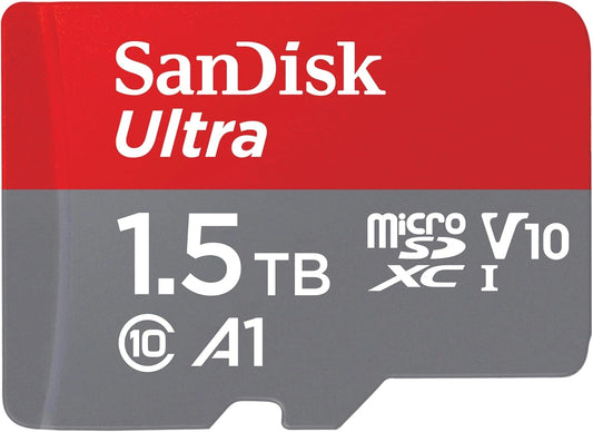 Smartfon SanDisk 1.5TB, kolor szary i czerwony