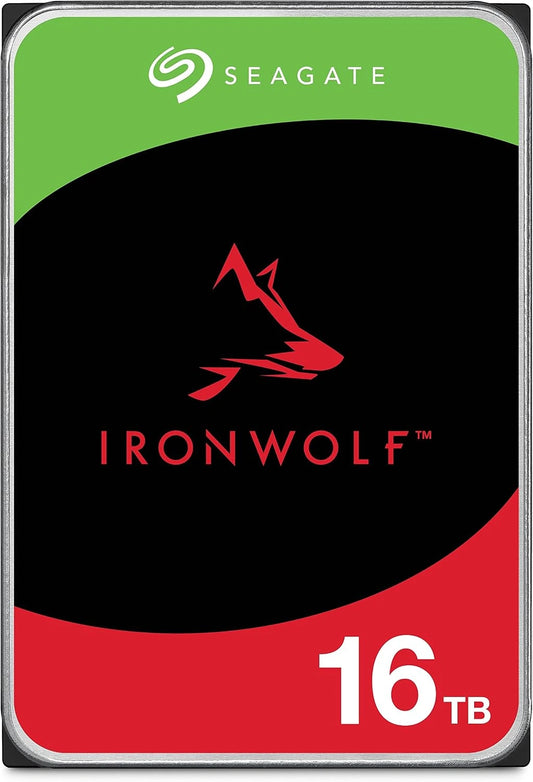 Dysk twardy Seagate IronWolf, 16 TB, kolor czarny