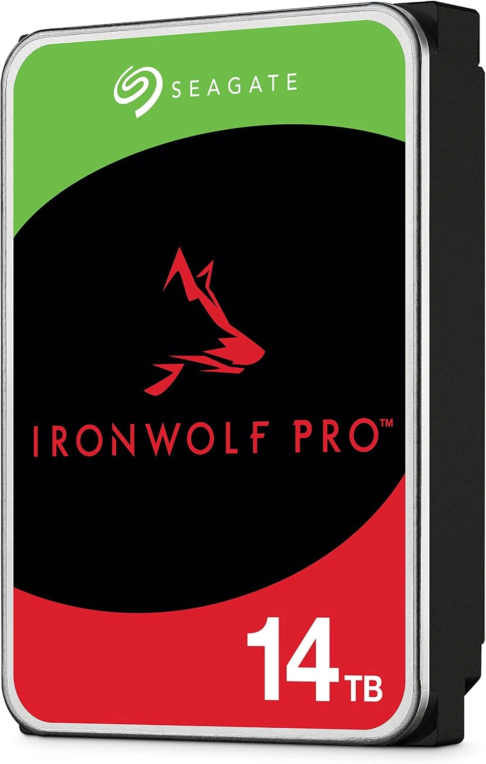 Dysk twardy Seagate IronWolf, 14 TB, kolor czarny
