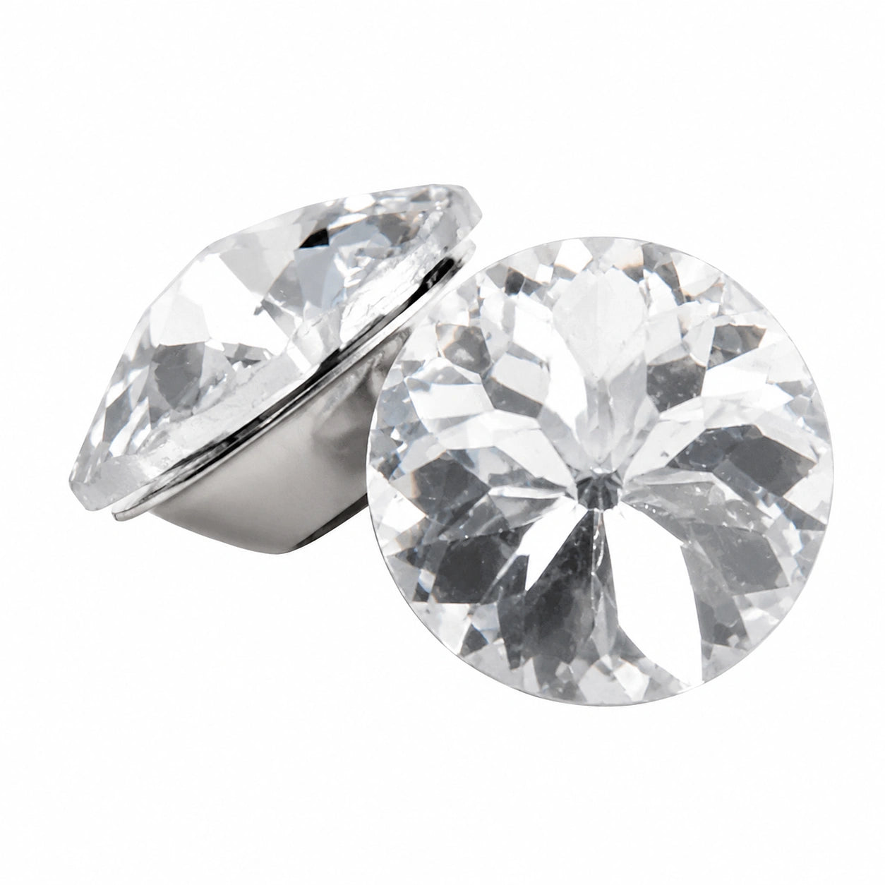 Kristallknopf 18mm für Möbeldeko und Polstermöbel, 10er Set