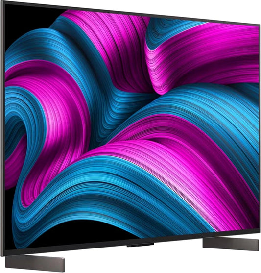 Telewizor LG OLED42C5ELB AI 2025, kolor niebieski i różowy