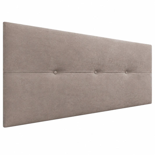 Luxuriöses Polsterkopfteil aus Kunstleder oder Stoff, 160cm - Farbe Erde